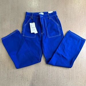 Zara High Rise Women Jeans - Vibrant Blue